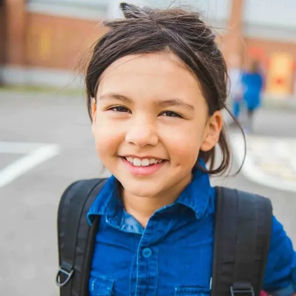 smiling young girl 